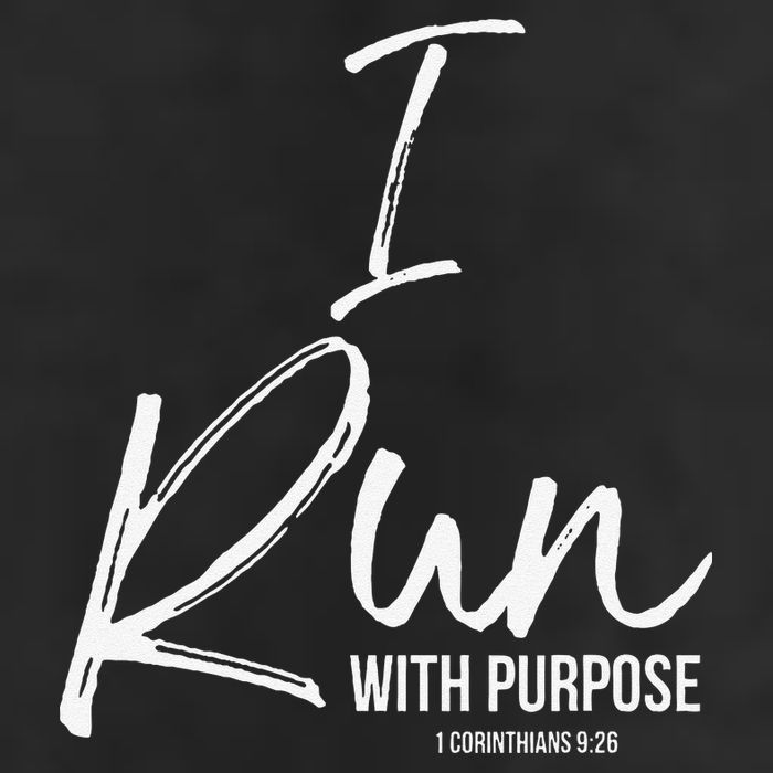 Christian Running Gift For Runners I Run With Purpose Cool Comfort Performance Bucket Hat