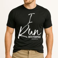 Christian Running Gift For Runners I Run With Purpose Performance Shirt