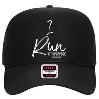 Christian Running Gift For Runners I Run With Purpose Trucker Hat