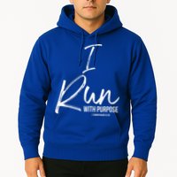 Christian Running Gift For Runners I Run With Purpose Hoodie