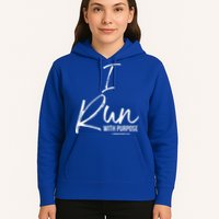 Christian Running Gift For Runners I Run With Purpose Hoodie