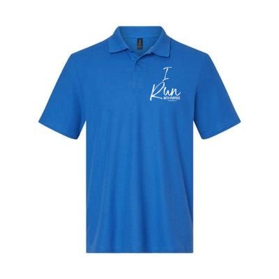 Christian Running Gift For Runners I Run With Purpose Polo