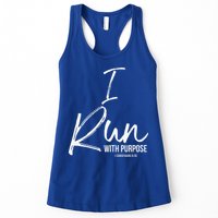 Christian Running Gift For Runners I Run With Purpose Womens Tank Top