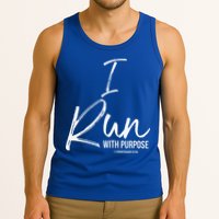 Christian Running Gift For Runners I Run With Purpose Tank Top