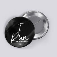 Christian Running Gift For Runners I Run With Purpose Button