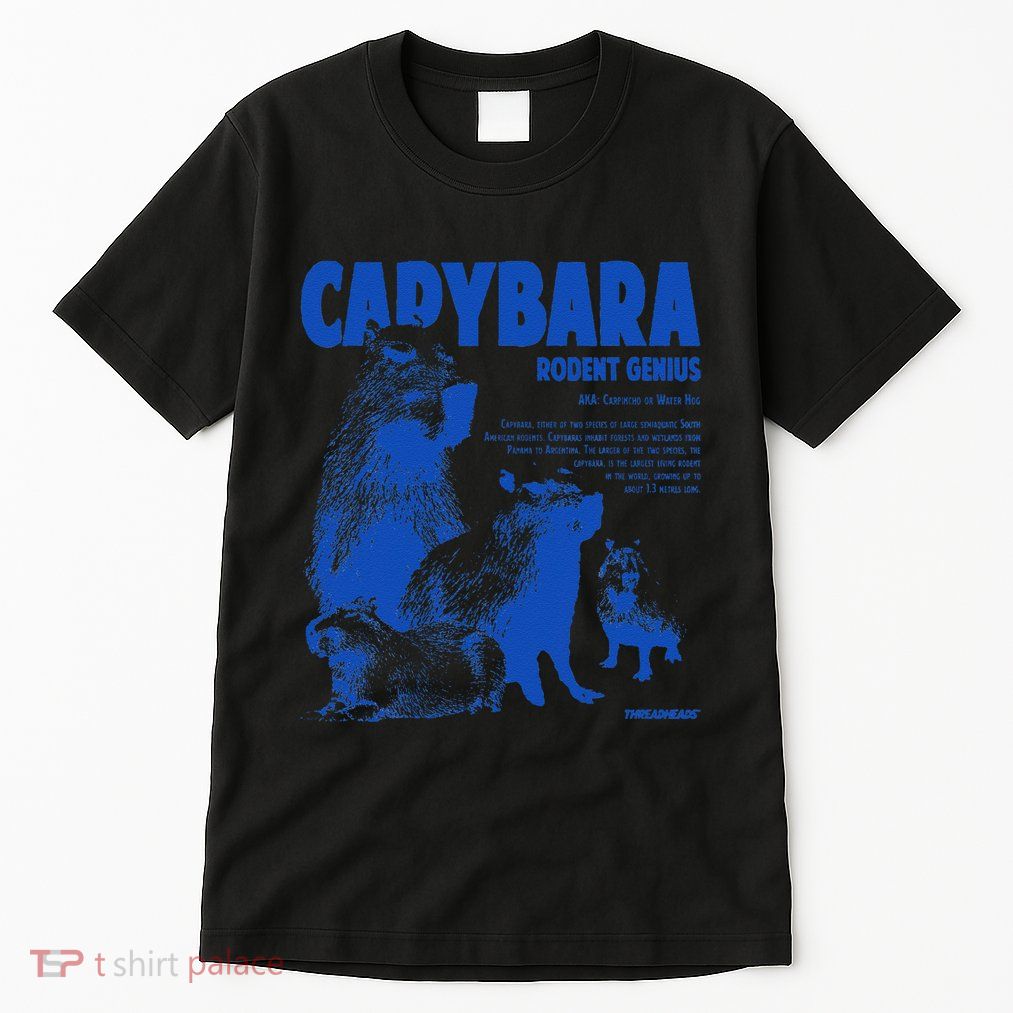 Capybara Rodent Genius Tall T-Shirt