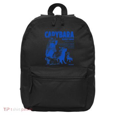 Capybara Rodent Genius 16 in Basic Backpack