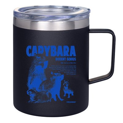 Capybara Rodent Genius 12oz Stainless Steel Coffee Mug