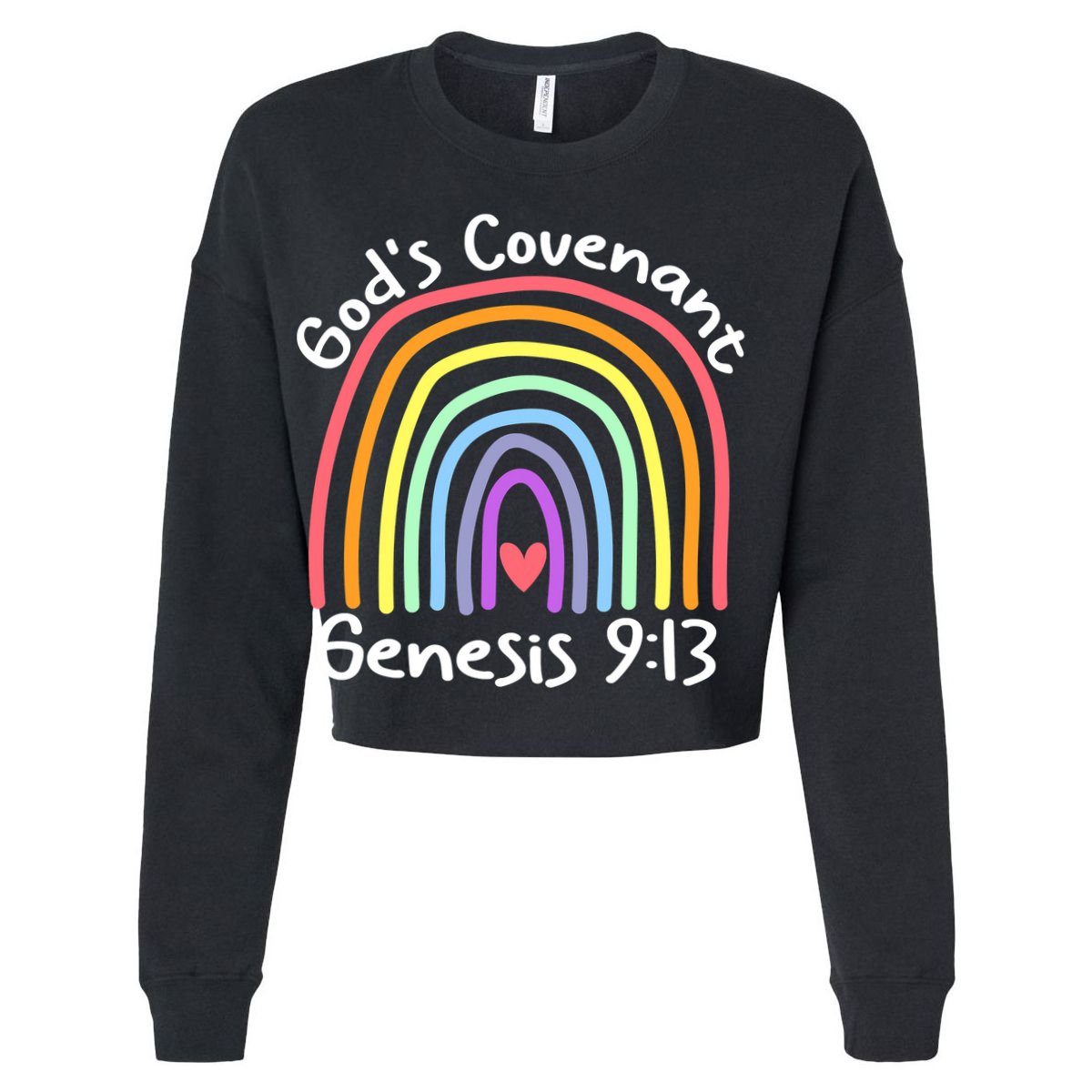 Christian Rainbow God’s Covenant G.e.n.e.s.i.s 913 Cooling Performance Crew T-Shirt