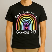 Christian Rainbow God’s Covenant G.e.n.e.s.i.s 913 T-Shirt