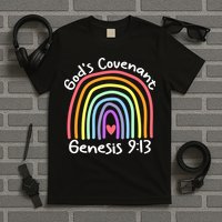 Christian Rainbow God’s Covenant G.e.n.e.s.i.s 913 T-Shirt