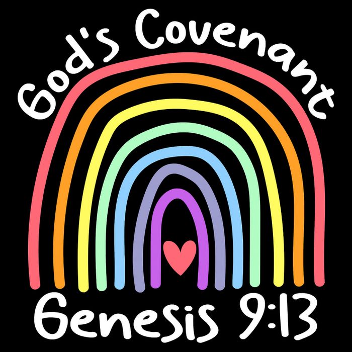 Christian Rainbow God’s Covenant G.e.n.e.s.i.s 913 T-Shirt
