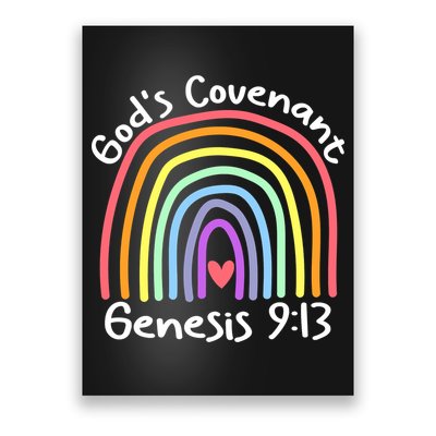 Christian Rainbow God’s Covenant G.e.n.e.s.i.s 913 Poster