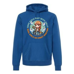 Cute Redhead Ghost Hunting Design Humor Gift Premium Hoodie