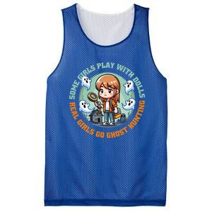 Cute Redhead Ghost Hunting Design Humor Gift Mesh Reversible Basketball Jersey Tank