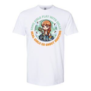 Cute Redhead Ghost Hunting Design Humor Gift Softstyle CVC T-Shirt