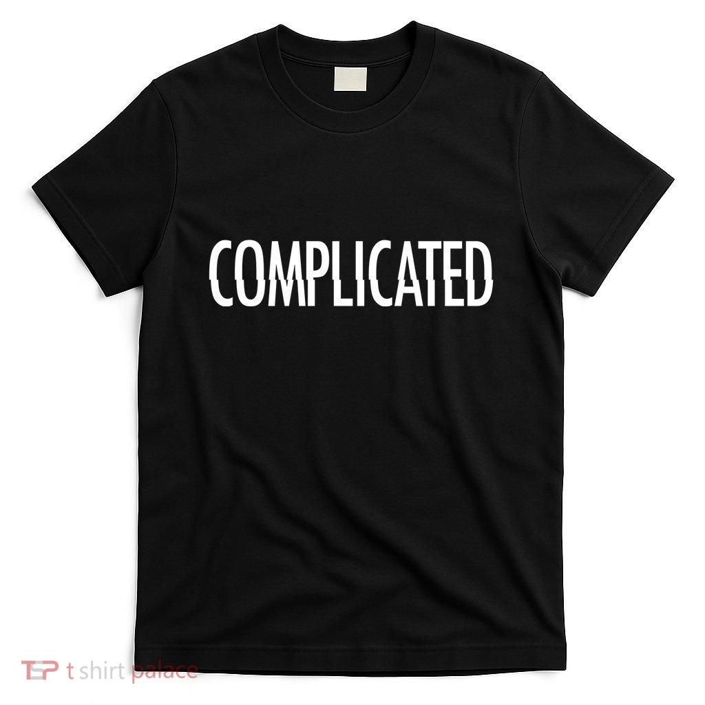 Complicated Realtionship Glitch Gift T-Shirt