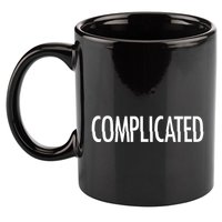 Complicated Realtionship Glitch Gift 11oz C Handle Ceramic Mug