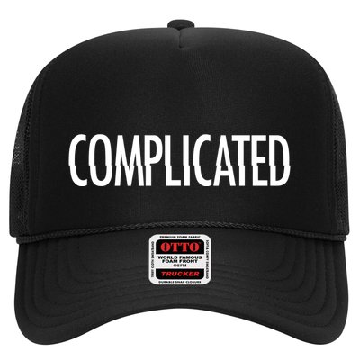 Complicated Realtionship Glitch Gift Trucker Hat