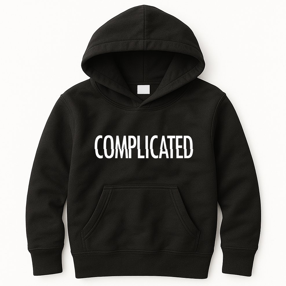 Complicated Realtionship Glitch Gift Kids Hoodie
