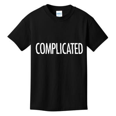 Complicated Realtionship Glitch Gift Kids T-Shirt