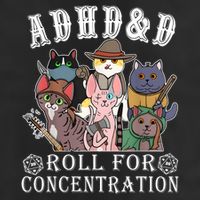 Cats Rpg Gamer Roll For Concentration D20 Dice Nerdy Cool Comfort Performance Bucket Hat