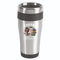 Cats Rpg Gamer Roll For Concentration D20 Dice Nerdy 16oz Travel Tumbler