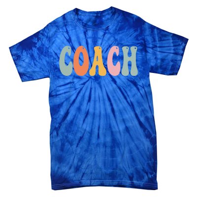 Coach Retro Groovy Vintage Women Happy First Day Of School Tie-Dye T-Shirt