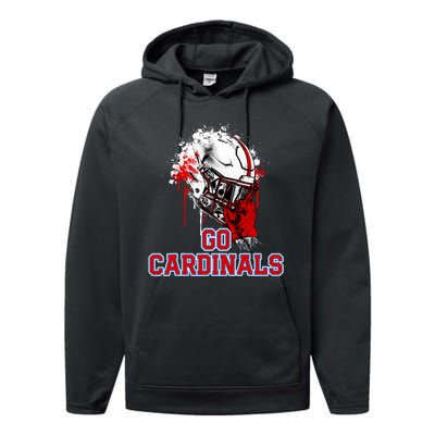 Collinsville Rising Helmet Go Performance Fleece Hoodie