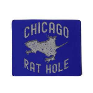 Chicago Rat Hole. Hilarious Souvenir From Chicago Funny Mousepad