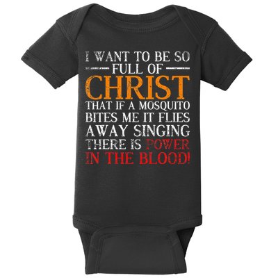 Christianity Religion Holy Bible Christian Jesus Baby Bodysuit