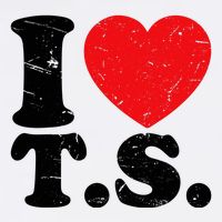 Cute Red Heart I Love T.S Cooling Performance Crew T-Shirt