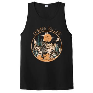 Cow Riding Horse Killers Rodeo Desert Western Country PosiCharge Competitor Tank