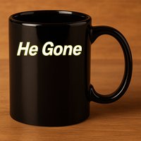 Couch Racer He Gone 11oz C Handle Ceramic Mug