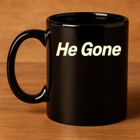 Couch Racer He Gone 11oz C Handle Ceramic Mug