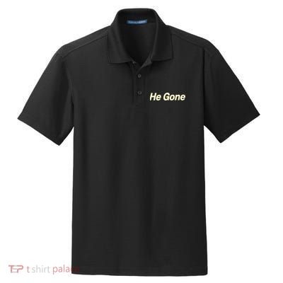 Couch Racer He Gone Dry Zone Grid Polo
