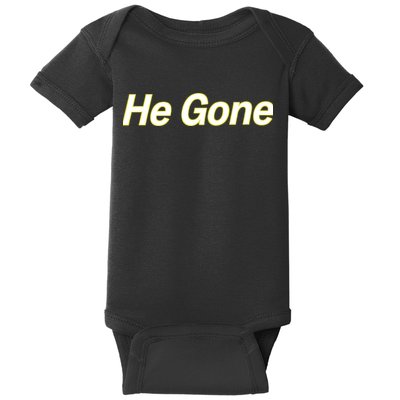 Couch Racer He Gone Baby Bodysuit