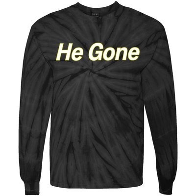 Couch Racer He Gone Tie-Dye Long Sleeve Shirt