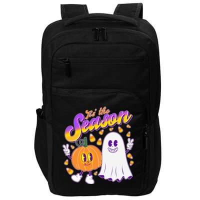 Cute Retro Halloween Tis The Season Impact Tech Backpack