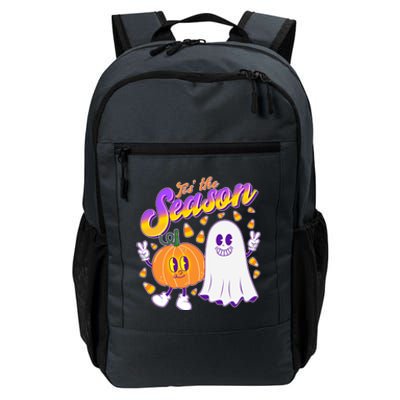 Cute Retro Halloween Tis The Season Daily Commute Backpack