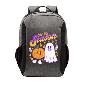 Cute Retro Halloween Tis The Season Vector Backpack