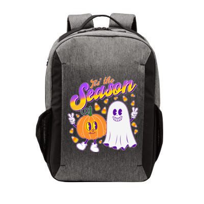 Cute Retro Halloween Tis The Season Vector Backpack