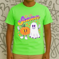 Cute Retro Halloween Tis The Season T-Shirt