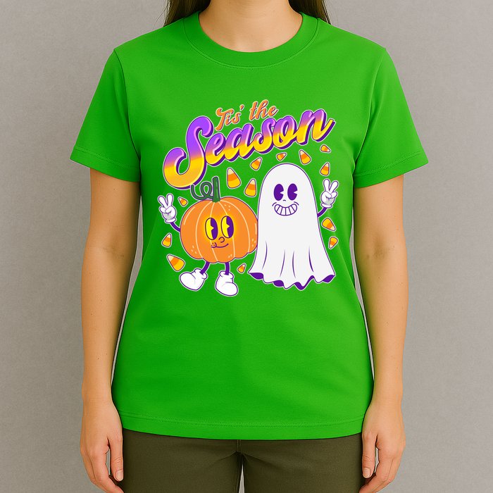 Cute Retro Halloween Tis The Season T-Shirt