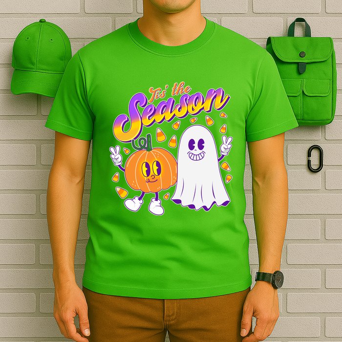 Cute Retro Halloween Tis The Season T-Shirt