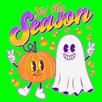 Cute Retro Halloween Tis The Season T-Shirt