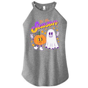 Cute Retro Halloween Tis The Season Women’s Perfect Tri Rocker Tank