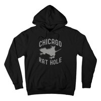 Chicago Rat Hole Hilarious Souvenir From Chicago Funny Hoodie