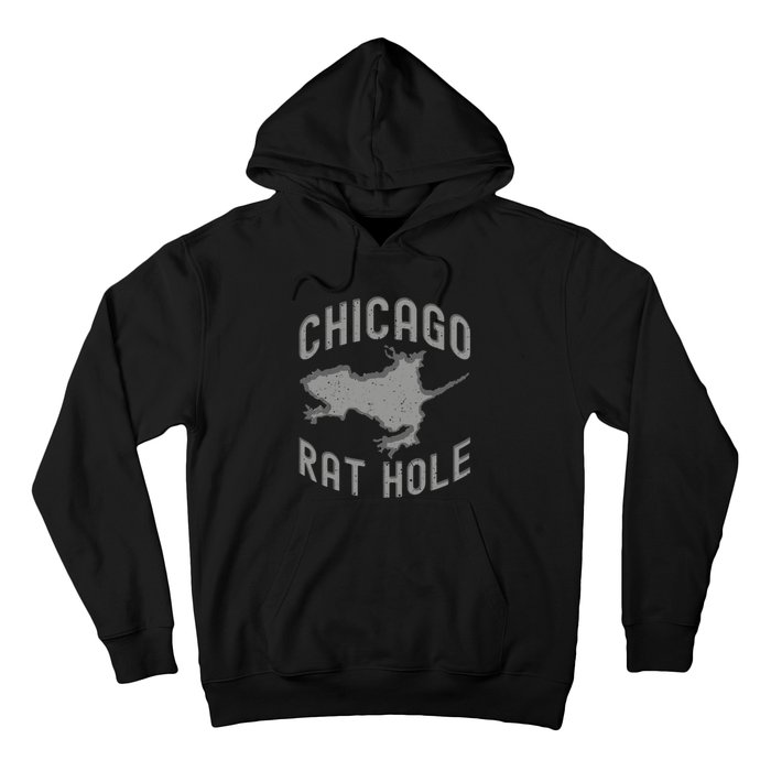 Chicago Rat Hole Hilarious Souvenir From Chicago Funny Hoodie