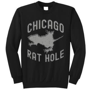 Chicago Rat Hole Hilarious Souvenir From Chicago Funny Sweatshirt